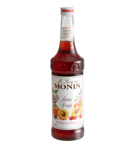 Monin Premium Stone Fruit Flavoring Syrup 750 mL
