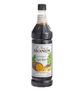 Monin Premium Old Fashioned Root Beer Flavoring Syrup 1 Liter