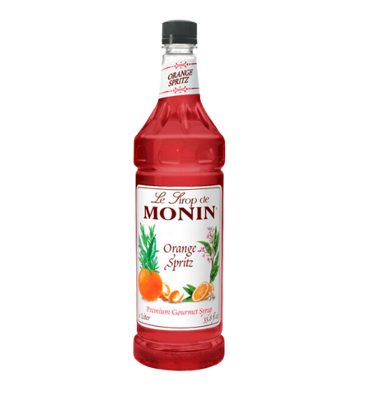 Monin Premium Orange Spritz Flavoring Syrup 1 Liter