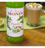 Load image into Gallery viewer, Monin Premium Pistachio Flavoring Syrup 750 mL
