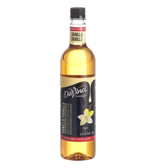 DaVinci Gourmet Classic Vanilla Flavoring Syrup - 750 mL