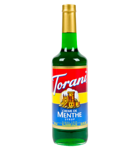 Torani Creme de Menthe Flavoring Syrup 750 mL