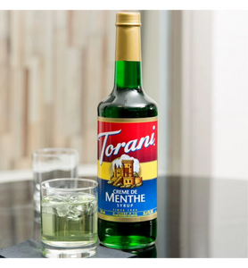 Torani Creme de Menthe Flavoring Syrup 750 mL