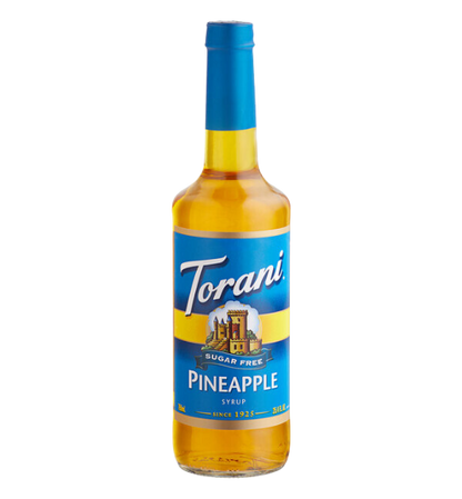Torani Sugar Free Pineapple Flavoring Syrup 750 mL