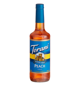 Torani Sugar Free Peach Flavoring / Fruit Syrup 750 mL