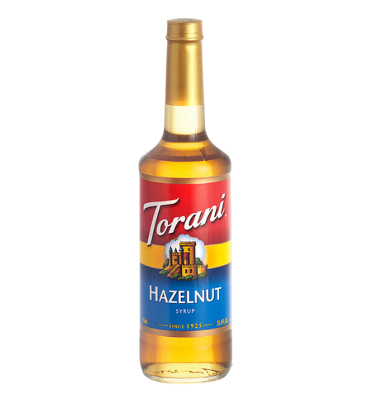 Torani Sugar Free Hazelnut Flavoring Syrup 750 mL