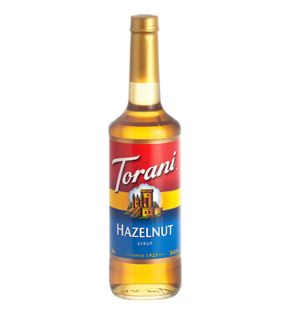 Torani Sugar Free Hazelnut Flavoring Syrup 750 mL
