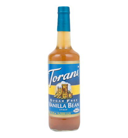 Torani Sugar Free Vanilla Bean Flavoring Syrup 750 mL