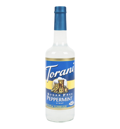 Torani Sugar Free Peppermint Flavoring Syrup 750 mL