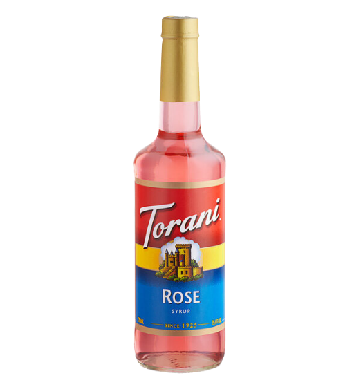 Torani Rose Flavoring Syrup 750 mL