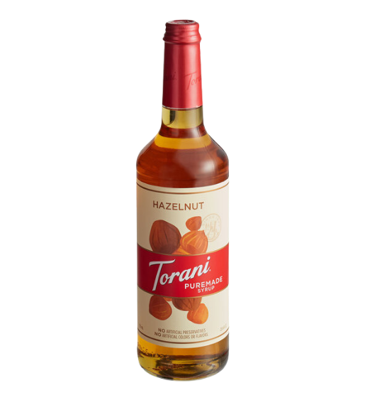 Torani Puremade Hazelnut Flavoring Syrup 750 mL