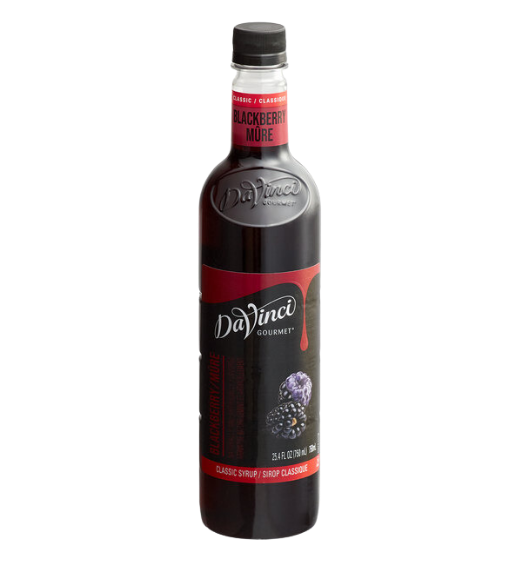 DaVinci Gourmet Classic Blackberry Flavoring / Fruit Syrup 750 mL