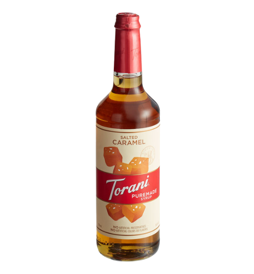 Torani Puremade Salted Caramel Flavoring Syrup 750 mL