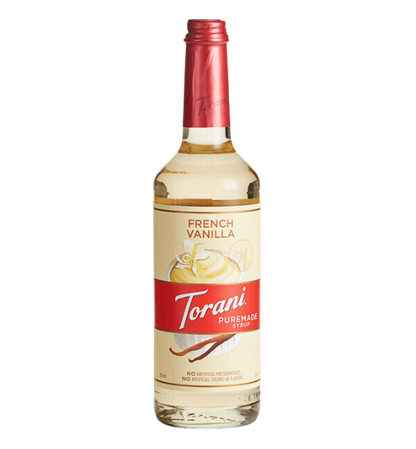 Torani Puremade French Vanilla Flavoring Syrup 750 mL