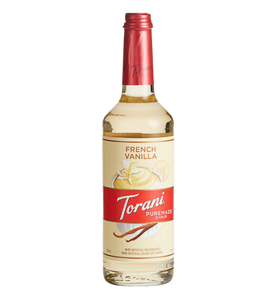 Torani Puremade French Vanilla Flavoring Syrup 750 mL