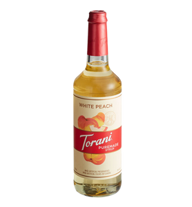 Torani Puremade White Peach Flavoring Syrup 750 mL
