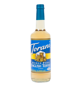 Torani Sugar Free English Toffee Flavoring Syrup 750 mL