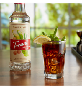 Torani Puremade Pure Cane Sugar Flavoring Syrup 750 mL Plastic Bottle