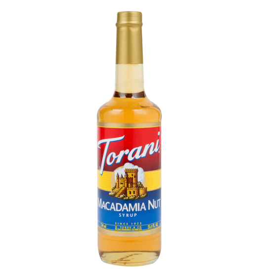 Torani Macadamia Nut Flavoring Syrup 750 mL