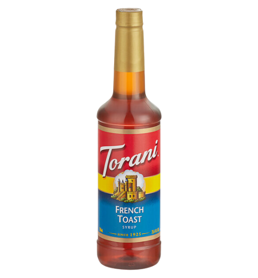 Torani French Toast Flavoring Syrup 750 mL Plastic Bottle
