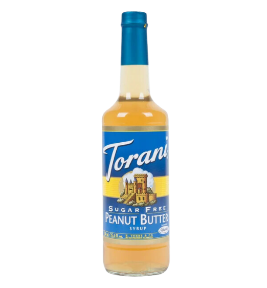 Torani Sugar Free Peanut Butter Flavoring Syrup 750 mL