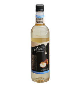 DaVinci Gourmet Sugar Free Hazelnut Flavoring Syrup 750 mL