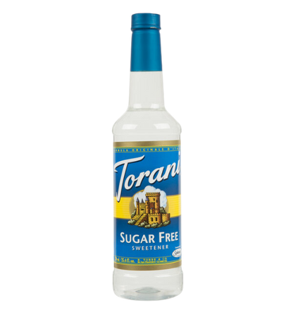 Torani Sugar Free Sweetener Sweetener Syrup 750 mL Plastic Bottle