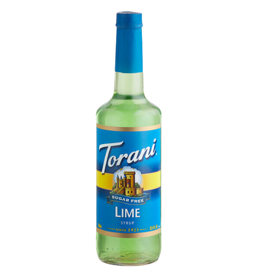 Torani Sugar Free Lime Flavoring / Fruit Syrup 750 mL