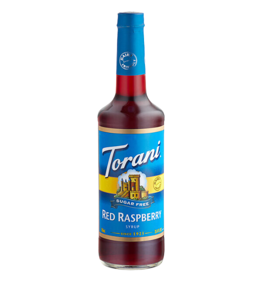 Torani Sugar Free Red Raspberry Flavoring Syrup 750 mL