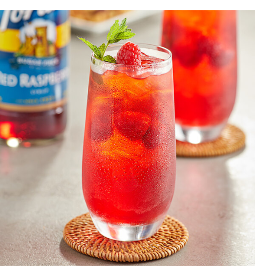 Torani Sugar Free Red Raspberry Flavoring Syrup 750 mL