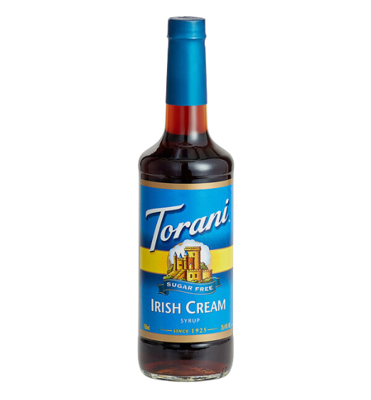 Torani Sugar Free Irish Cream Flavoring Syrup 750 mL