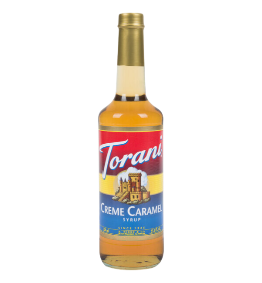 Torani Creme Caramel Flavoring Syrup 750 mL