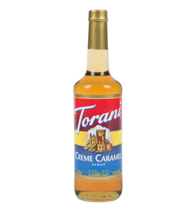 Torani Creme Caramel Flavoring Syrup 750 mL