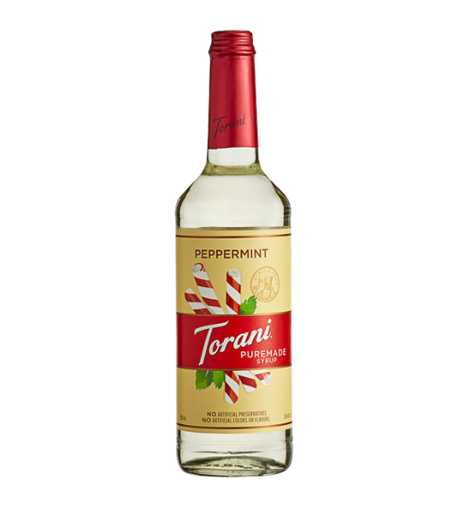 Torani Puremade Peppermint Flavoring Syrup 750 mL