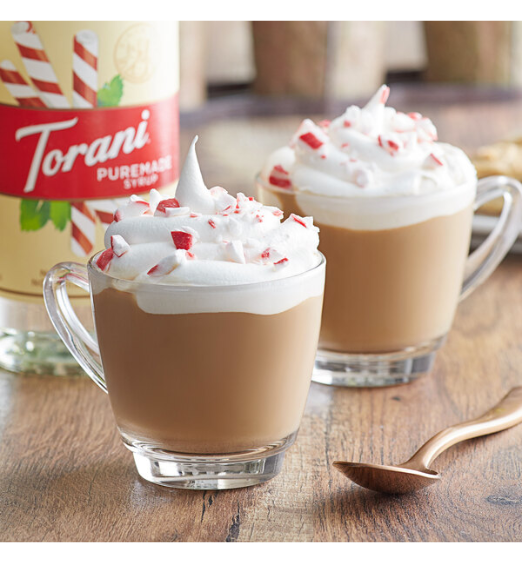 Torani Puremade Peppermint Flavoring Syrup 750 mL