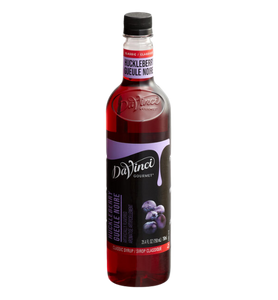 DaVinci Gourmet Classic Huckleberry Flavoring / Fruit Syrup 750 mL