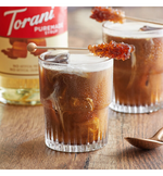 Load image into Gallery viewer, Torani Puremade Bourbon Caramel Flavoring Syrup 750 mL
