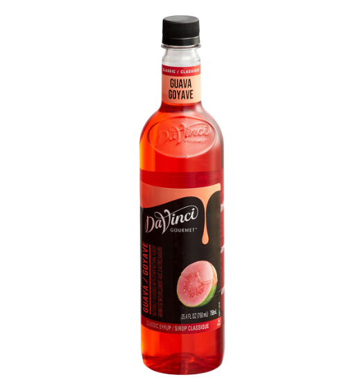 DaVinci Gourmet Classic Guava Flavoring / Fruit Syrup 750 mL