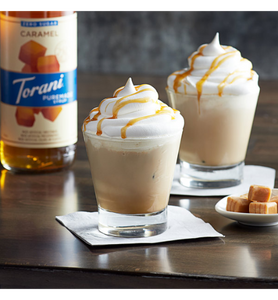 Torani Puremade Zero Sugar Caramel Flavoring Syrup 750 mL