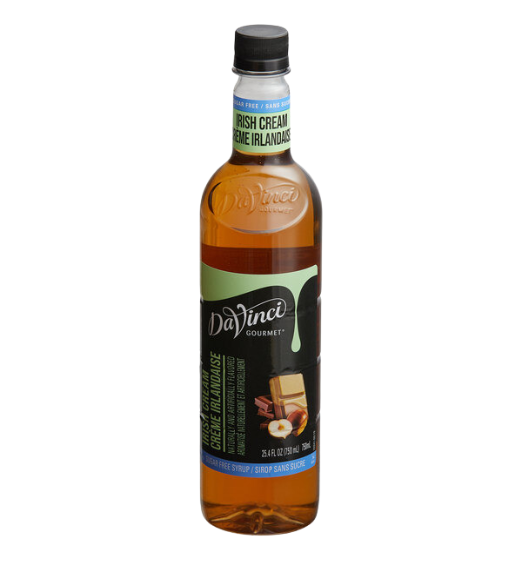 DaVinci Gourmet Sugar Free Irish Cream Flavoring Syrup 750 mL
