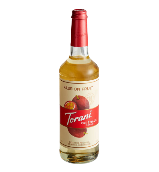 Torani Puremade Passion Fruit Flavoring Syrup 750 mL