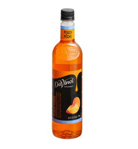 DaVinci Gourmet Sugar Free Peach Flavoring / Fruit Syrup 750 mL