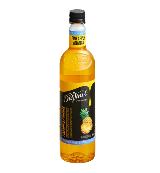 DaVinci Gourmet Sugar Free Pineapple Flavoring / Fruit Syrup 750 mL