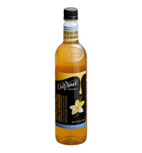 DaVinci Gourmet Sugar Free Madagascar Vanilla Flavoring Syrup 750 mL