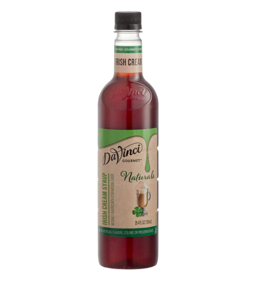 DaVinci Gourmet All-Natural Irish Cream Flavoring Syrup 750 mL