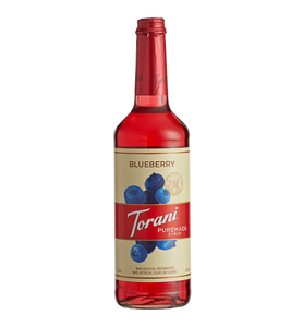 Torani Puremade Blueberry Flavoring Syrup 750 mL