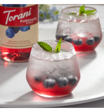 Load image into Gallery viewer, Torani Puremade Blueberry Flavoring Syrup 750 mL
