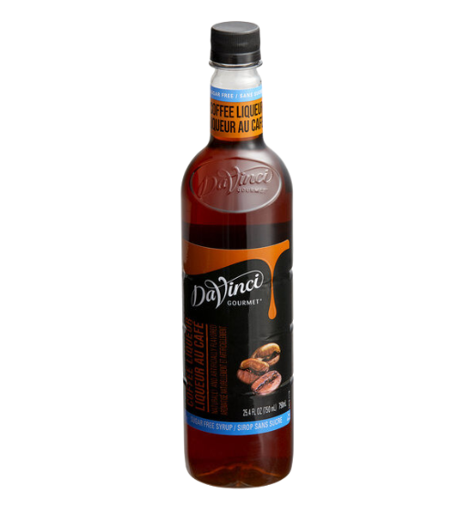 DaVinci Gourmet Sugar Free Coffee Liqueur Flavoring Syrup 750 mL