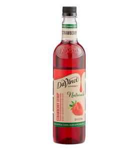 DaVinci Gourmet All-Natural Strawberry Flavoring / Fruit Syrup 750 mL