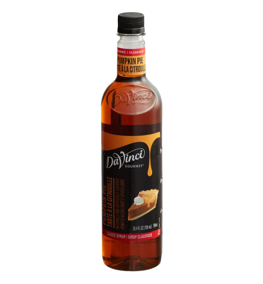 DaVinci Gourmet Classic Pumpkin Pie Flavoring Syrup 750 mL